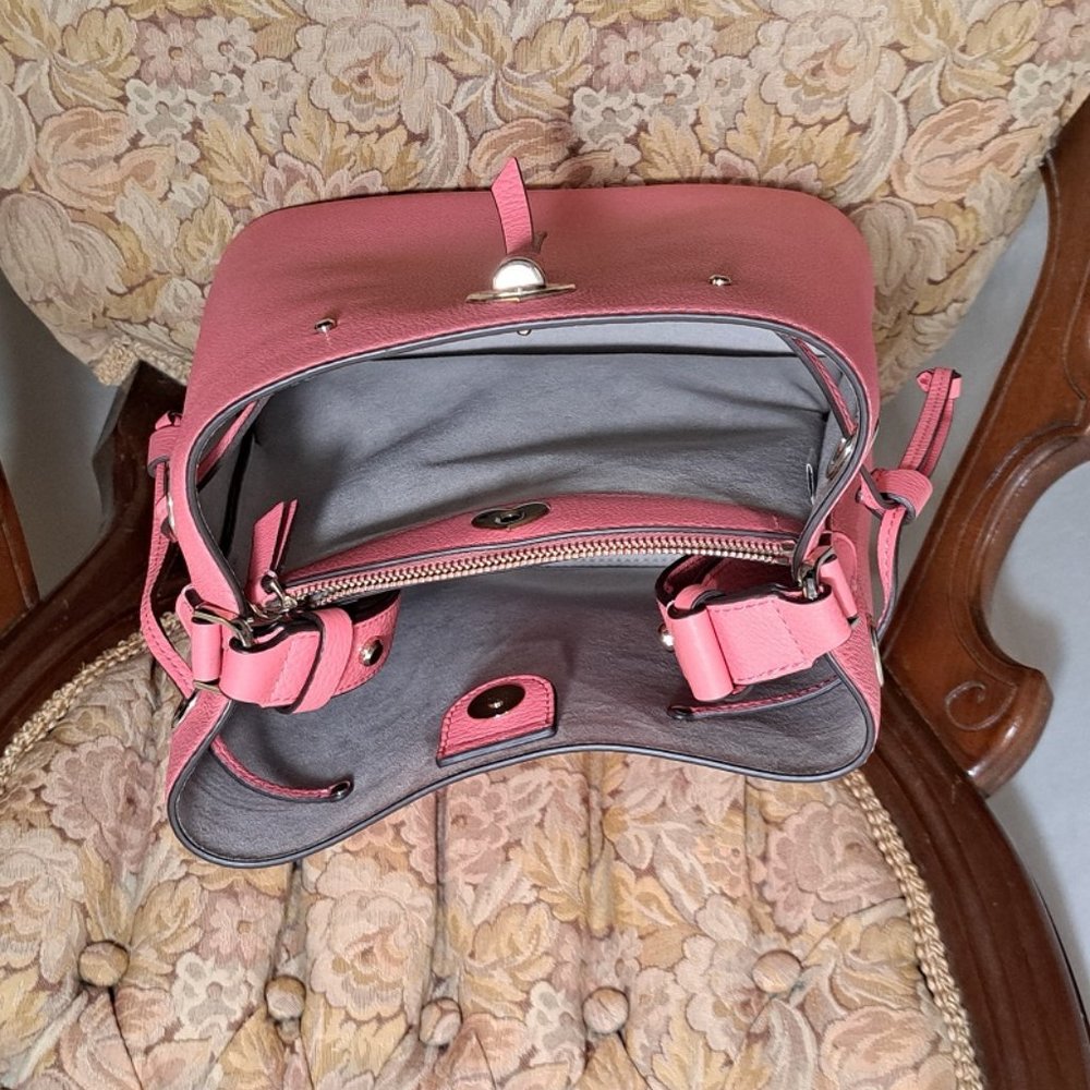 Kate Spade Marti Large Bucket Shoulder Cross Body Pink bag purse NWT - Picture 7 of 10
